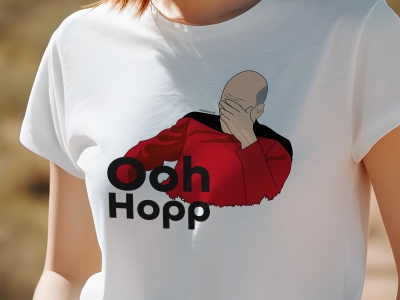 Ooh Hopp Facepalm - Damen Shirt.1