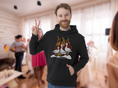 Penn ma doch die Gäns - Herren Hoodie.2