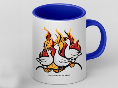 Penn ma doch die Gäns Tasse.2