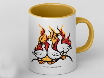 Penn ma doch die Gäns Tasse.6