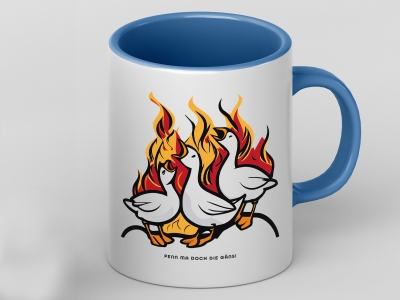 Penn ma doch die Gäns Tasse.7