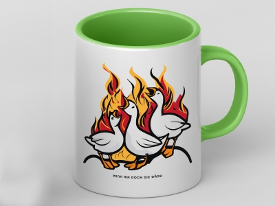Penn ma doch die Gäns Tasse.8