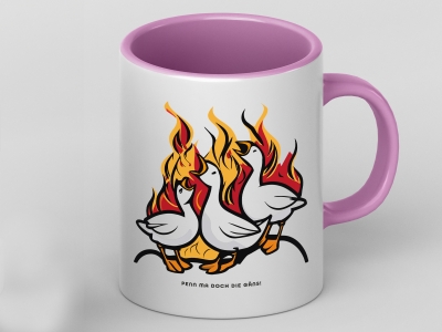 Penn ma doch die Gäns Tasse.10