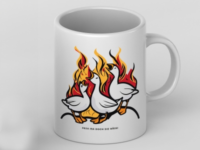 Penn ma doch die Gäns Tasse.12