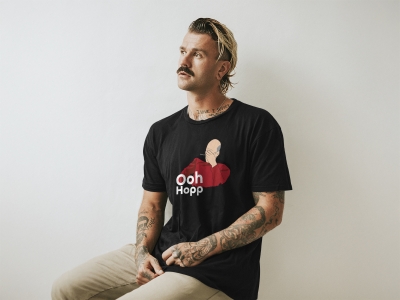 Ooh Hopp Facepalm - Herren Shirt.2