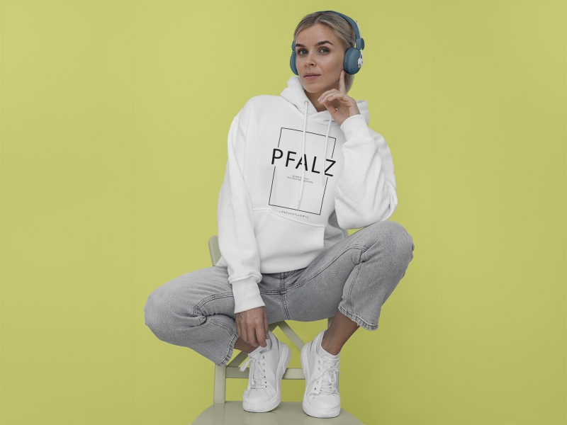 Dehäm - Damen Hoodie.