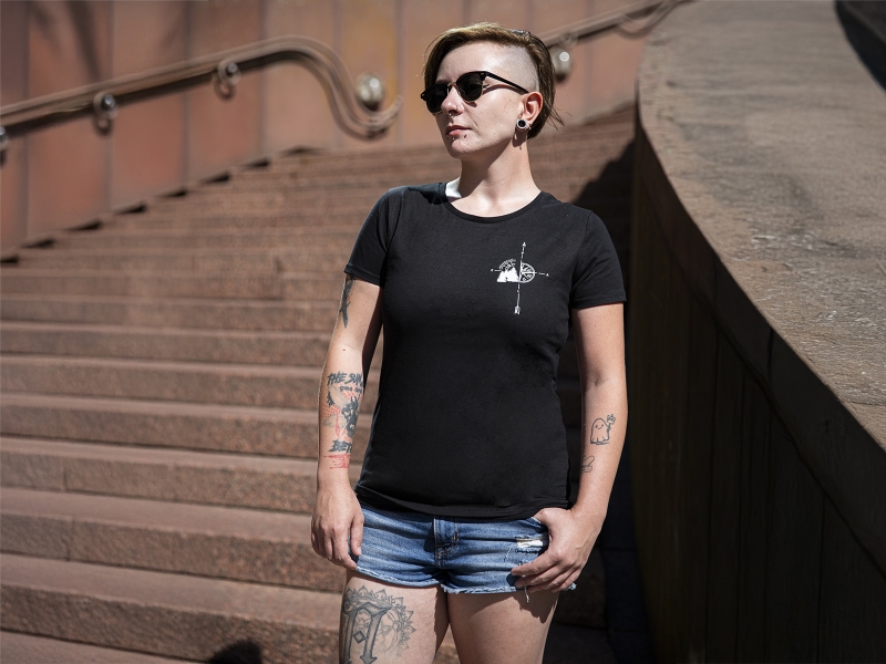 Kompass - Damen Shirt