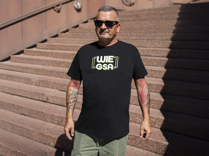 Wie gsa - Herren Shirt